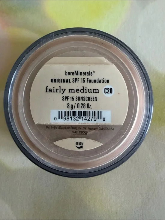 bareMinerals Original Loose Foundation - Fairly Medium C20 - SPF 15 - 8g