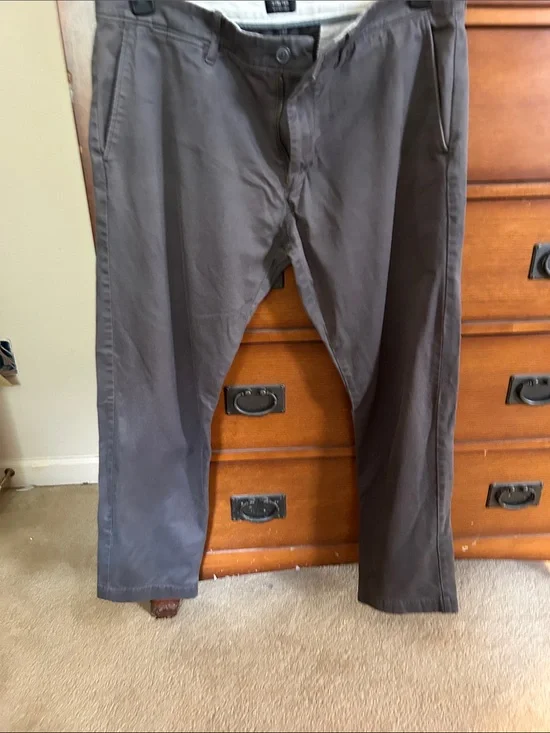 J. Crew Men's Charcoal Gray Chino Pants