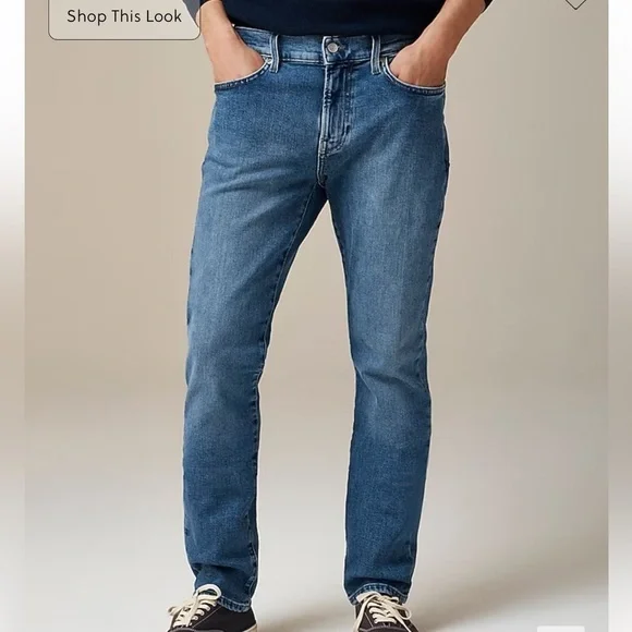 Nwot J crew 484 Slim-fit stretch jean in medium wash