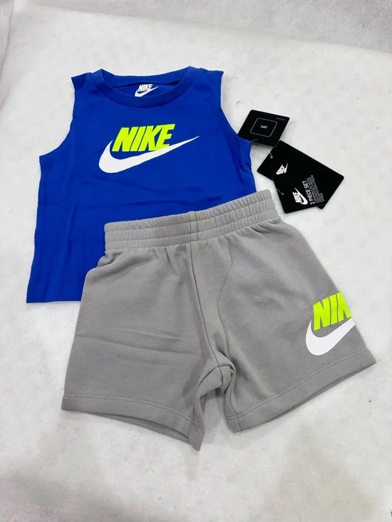 Boy’s Nike Blue and Gray Short Set