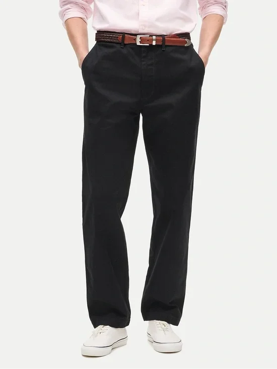 J. CREW Classic chino pant in Black Size 34/34 NWT $98 BE611