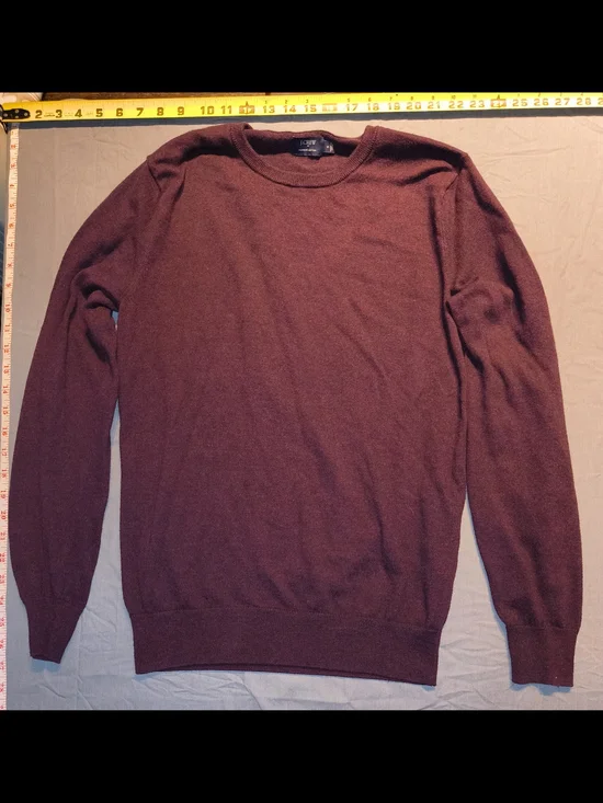 J. Crew Men's Crewneck Sweater - Burgundy