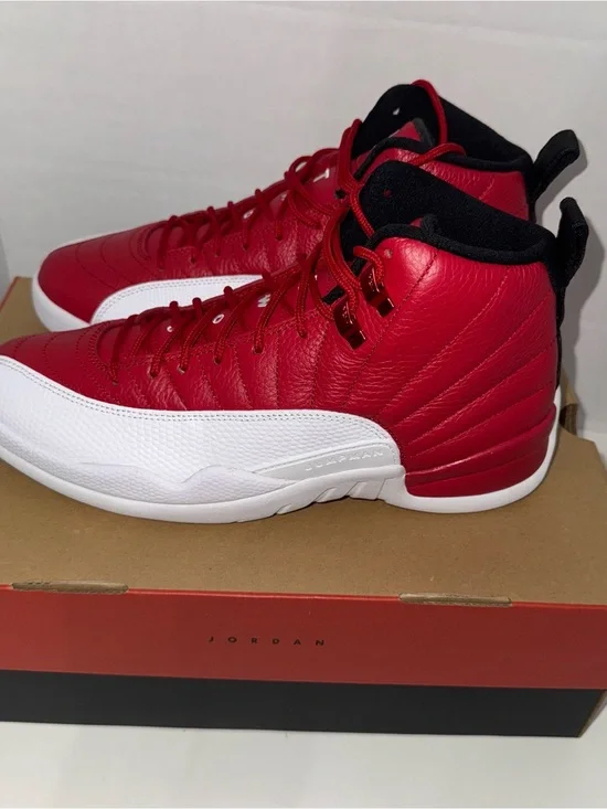 New Jordan 13 Retro Gym Red, White and Black Basketball Sneakers Size 9.5