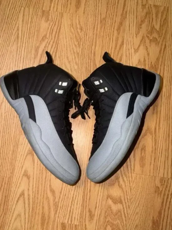 Jordan Air Jordan 12 Retro Barons Black Grey
