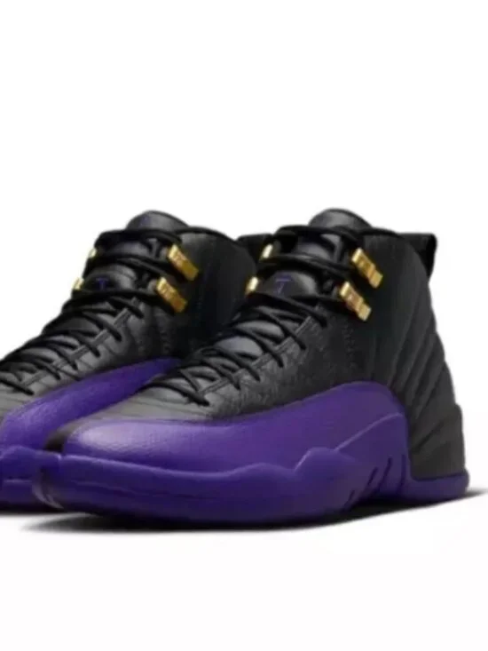 Air Jordan Retro 12 Field Purple Black Sneakers