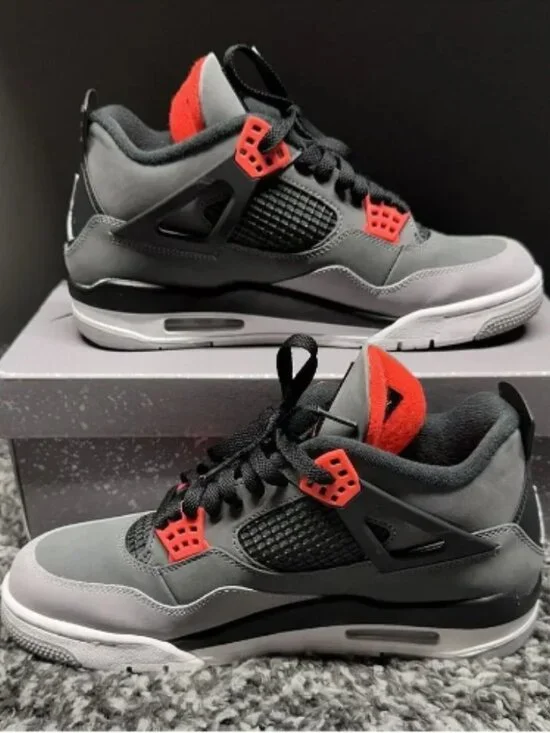 Air Jordan 4 Infrared Shoes Sneakers Mens‎