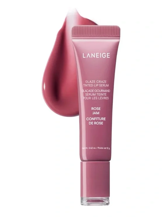 LANEIGE Glaze Craze Tinted Lip Serum: Rose Jam