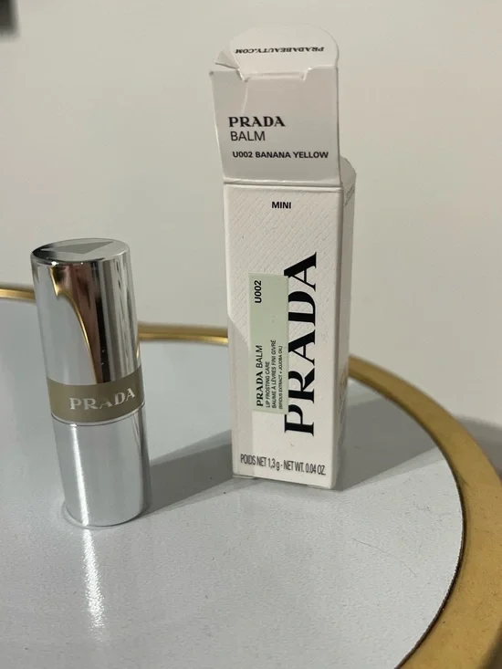 Prada Lip Balm U002 Banana Yellow
