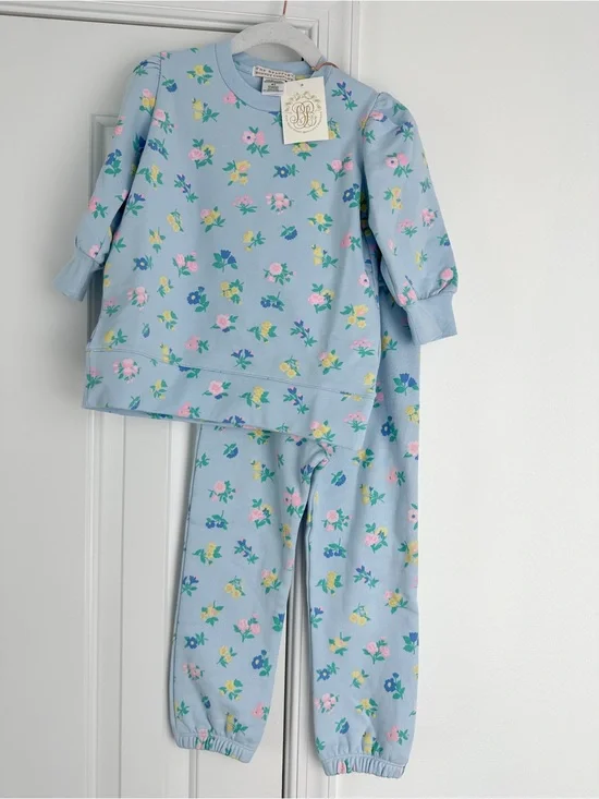 The Beaufort Bonnet Company floral 2 pc set size 4 NWT