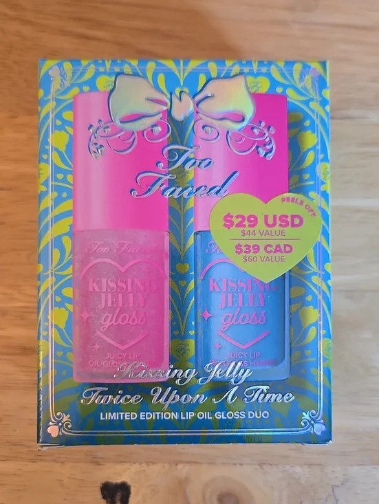 Too Faced Kissing Jelly Gloss Duo