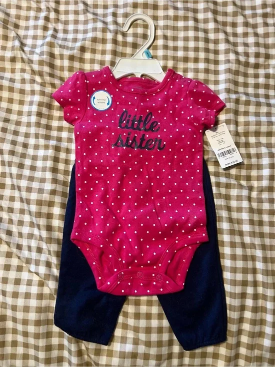 Carter's Hot Pink Polka Dot 