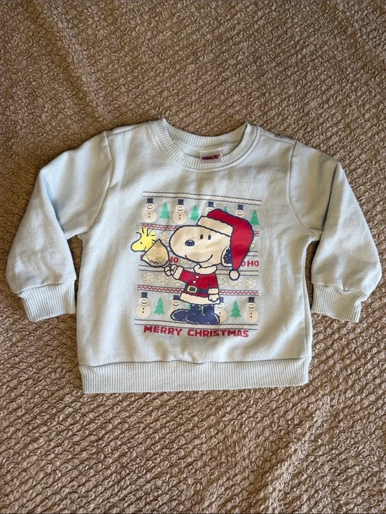 Snoopy Merry Christmas Sweatshirt & Joggers Set