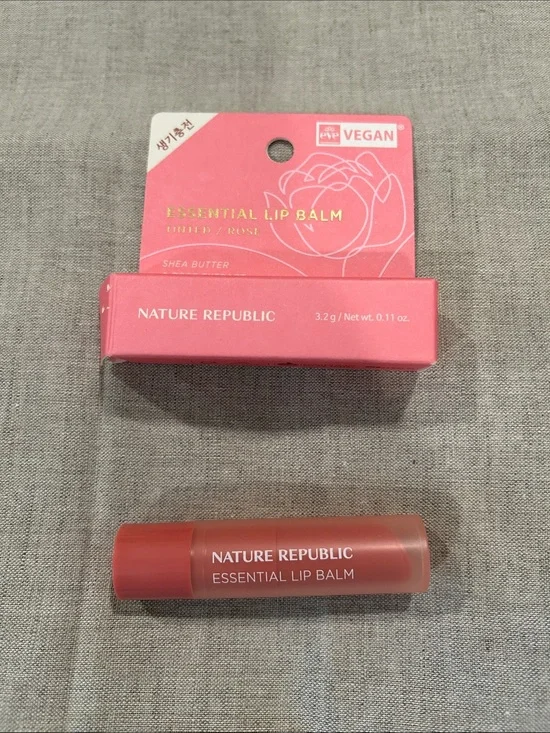 Nature Republic Essential Lip Balm Tint - Rose
