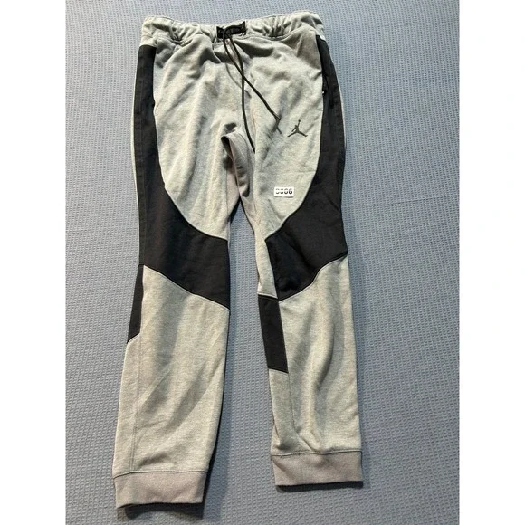 Jordan Dri-FIT Sport Air Pants‎ Mens Sz L Grey Black
