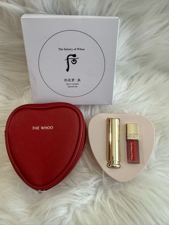 The history of Whoo-Glow Lip Balm Set in Red - Luxury Women Makeup