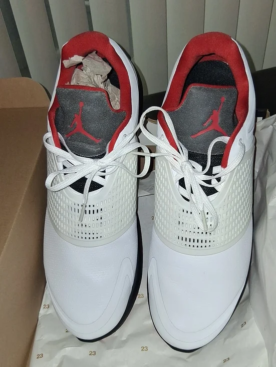 Jordan Grind 2 Colorway: White/Black-Fire Red Mens Sz 15 (Worn 1nce)