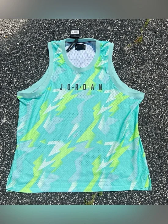 Nike Air Jordan Jumpman Jersey Green 