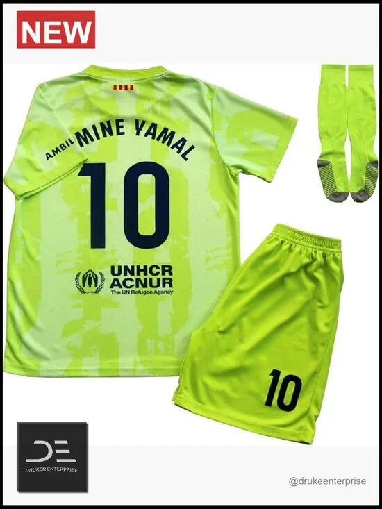 Soccer Jersey Shorts Socks Set Youth
