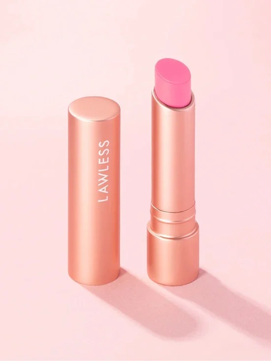 Lawless Forget the Filler Lip-Plumping Tinted Lip Balm in shade Baby Doll