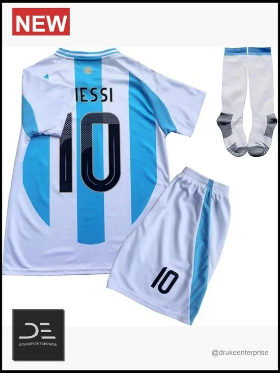Vintage Soccer Jersey Set with Shorts and Socks Youth Sizes