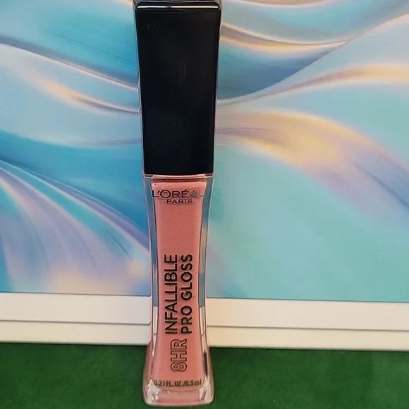 Loreal Infallible 8hr Lip Gloss 8.3ml - 885 Shell Pink