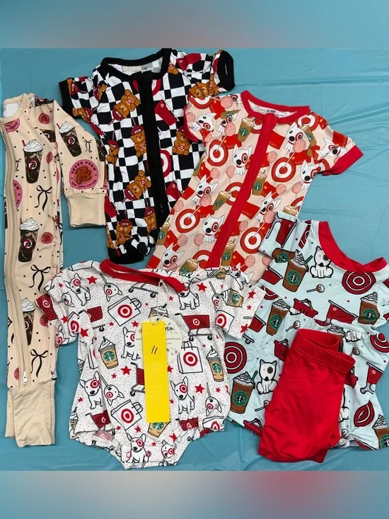 Lot of brand new bamboo size 3-6 mths