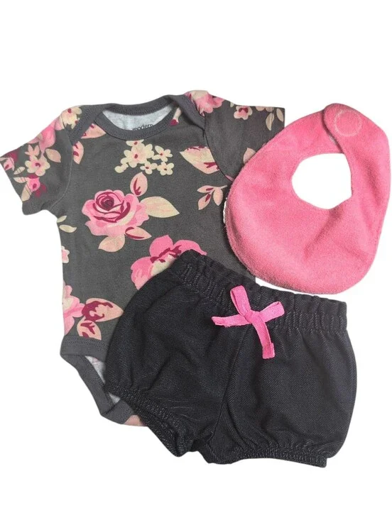 🍁2/$7🍁Floral Newborn Baby Girl Outfit