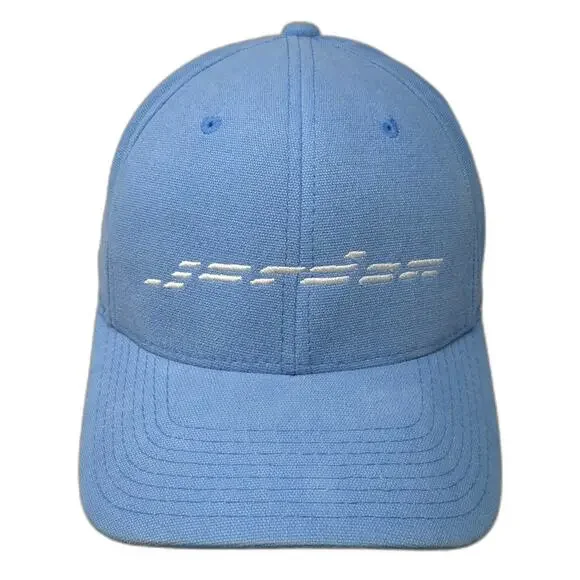 Jordan Baseball Cap Blue XL Embroidered Stylized Logo Jumpman Curved Brim hat