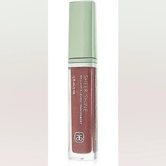 Arbonne Sheer Shine Lip Gloss - Flamingo Pink **NEW*