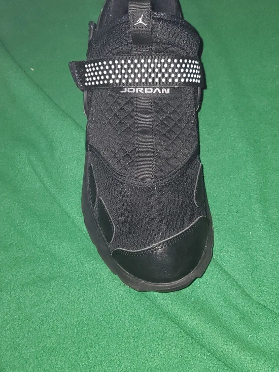 Jordan Trunner LX  Men’s Black Strap Athletic Sneaker