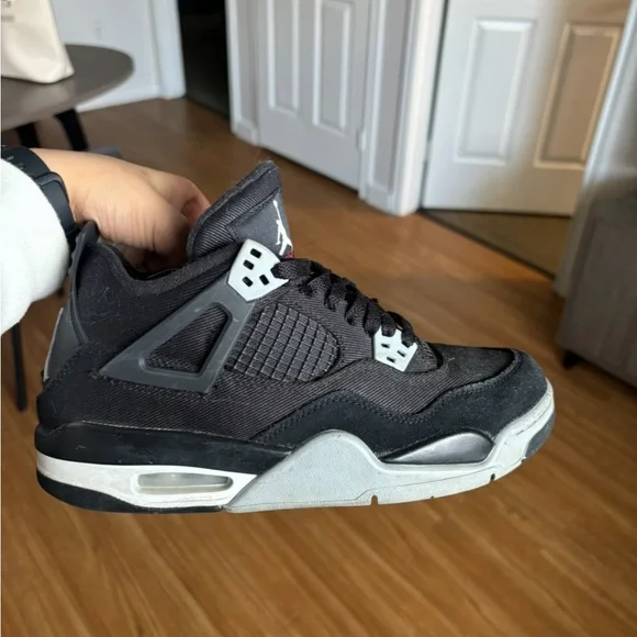 Air Jordan 4 Retro SE Black Canvas