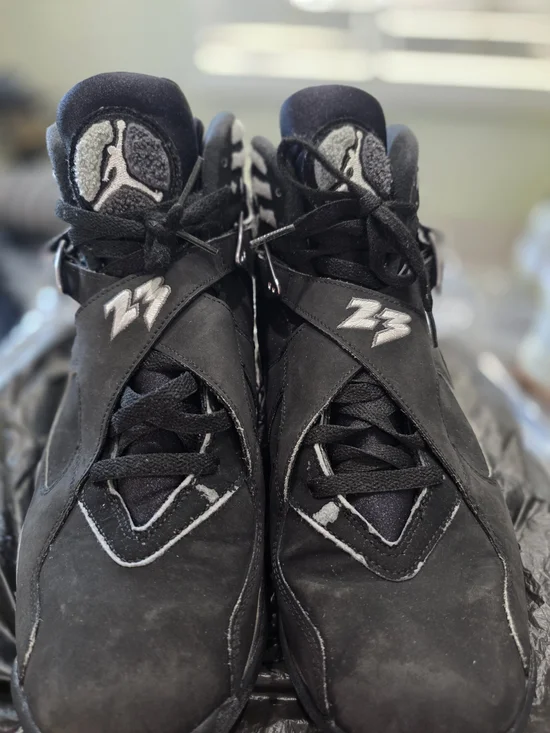 Air Jordan 8 Retro 'Black' Men's Basketball Shoes