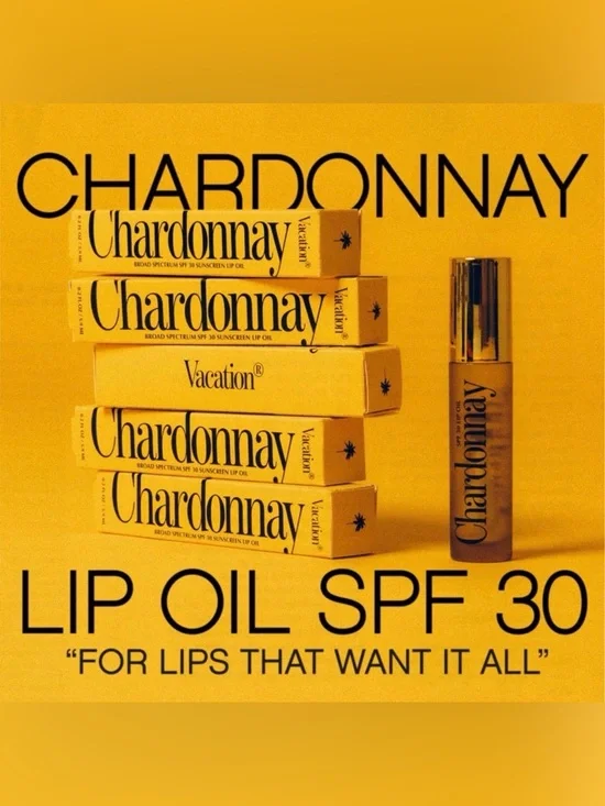 Vacation Chardonnay Lip Oil - SPF 30