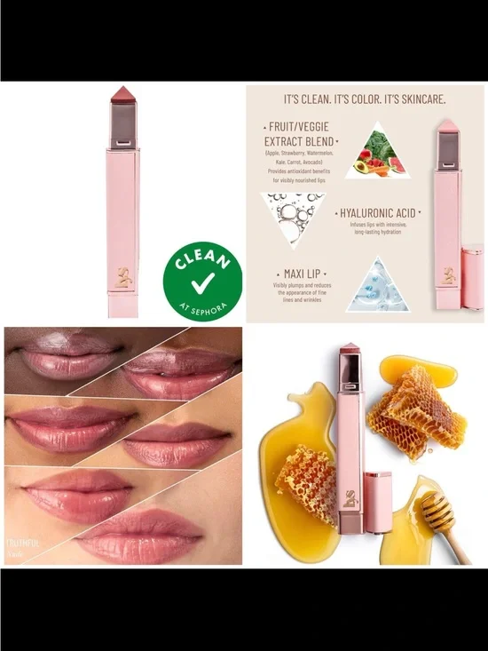 🔥 $12 One LYS Beauty Speak Love Lip-Plumping Glossy Lip Balm in Truthful (nude)