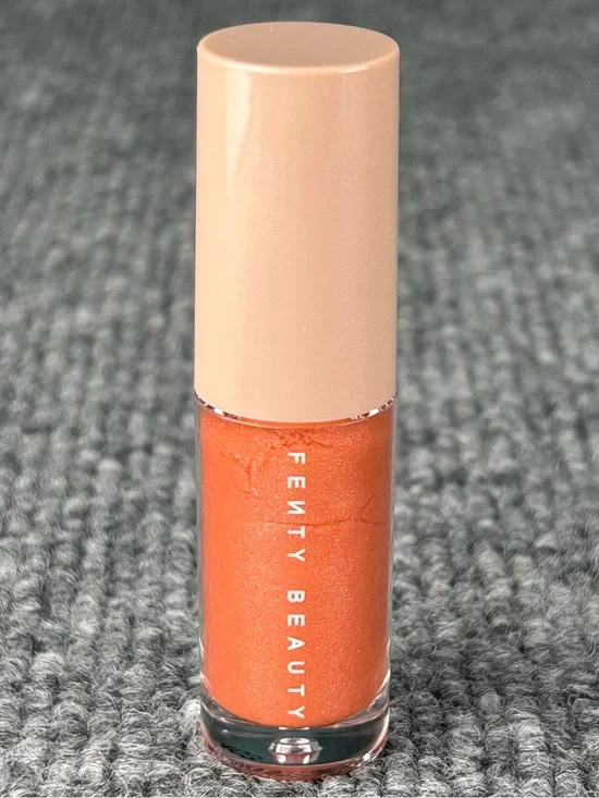 FENTY Gloss Bomb Universal Lip Luminizer Mini ~ FENTY GLOW 01 Shimmering ~ NWOB