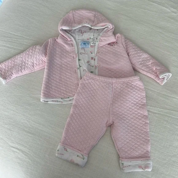 9M‎ vintage Hartstrings Holiday Sweat Suit