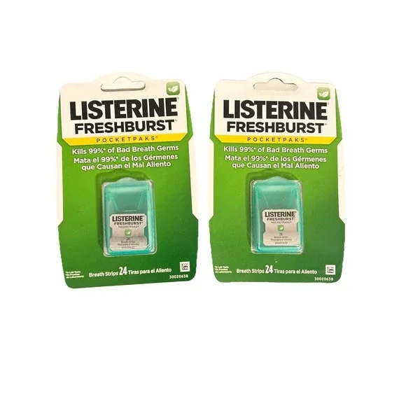 LISTERINE Freshburst- 2‎ PocketPaks FreshBurst - 48 Strips