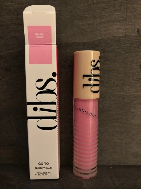 ois. Go To Glossy Balm Lip Gloss - Italian Soda Pink