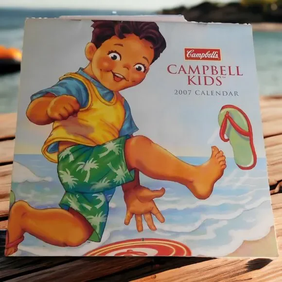 Campbell's Soup Kids 2007 Calendar In Open Package
