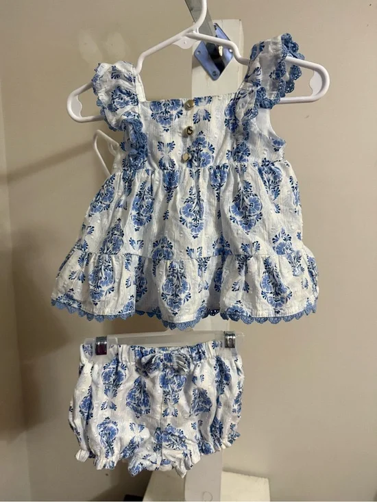 Happily Grey Bloomer Set, Headband, and Shoes