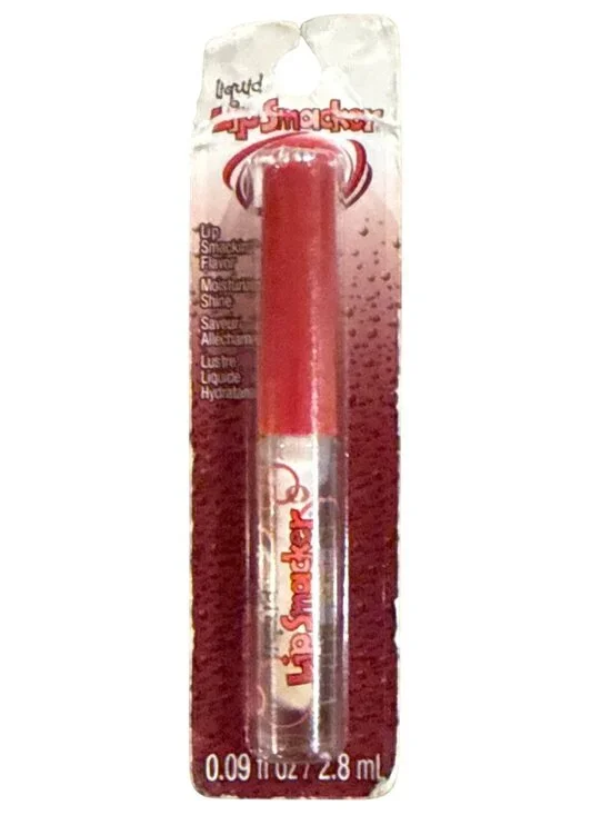 2010 Vintage Bonne Bell/Lip Smacker DR. PEPPER Soda Gloss wand BUBBLE FONT As Is