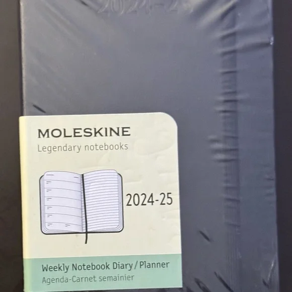 NEW Moleskine Soft Cover Mini Weekly Planner | Journal Black 5.75” x 3.5”