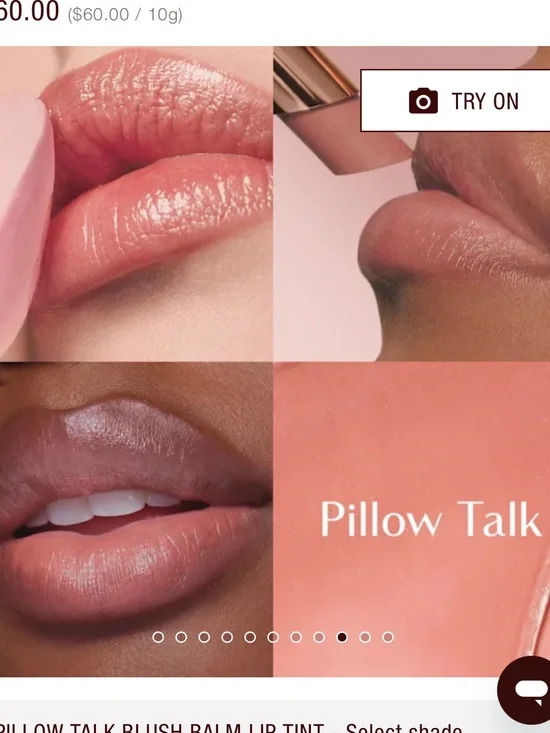 Charlotte Tilbury Pillow Talk Blush Balm Lip Tint