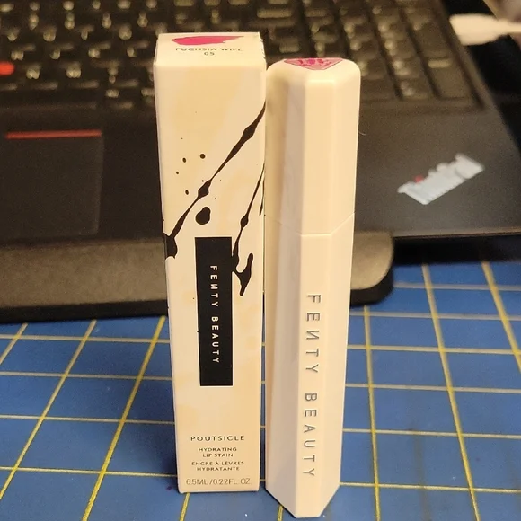 Fenty Beauty Poutsicle Hydrating Lip Stain - Fuchsia Wife 6.5ml New In Box