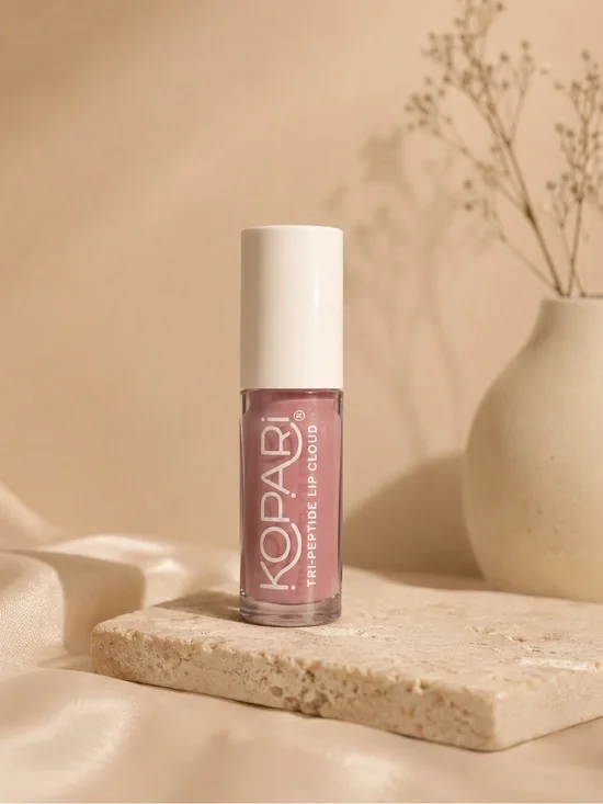 Kopari Tri-Peptide Lip Cloud Hydrating Lip Treatment Nude Pink
