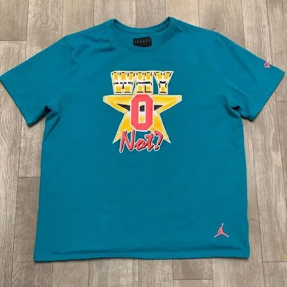 Mens‎ Jordan”Why Not” Crewneck T-Shirt