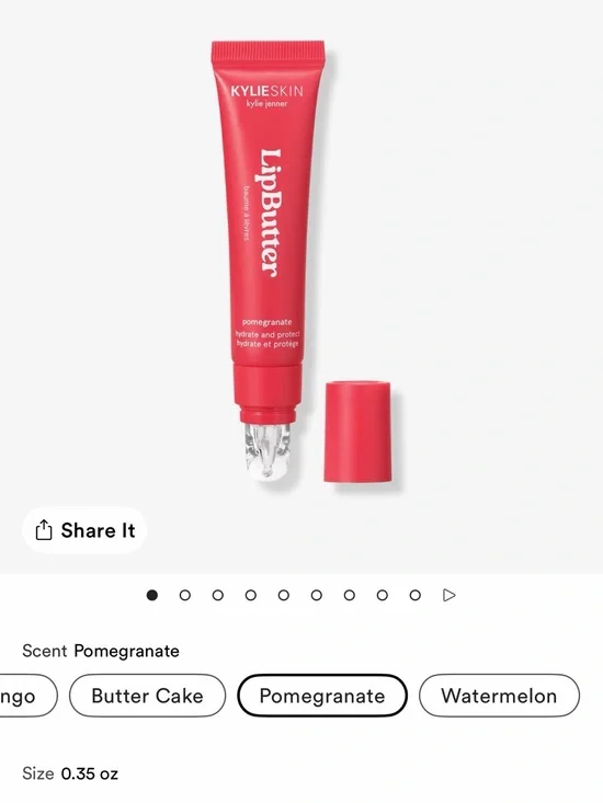 Kylie Cosmetics LipButter Hydrating Balm - Pomegranate Red