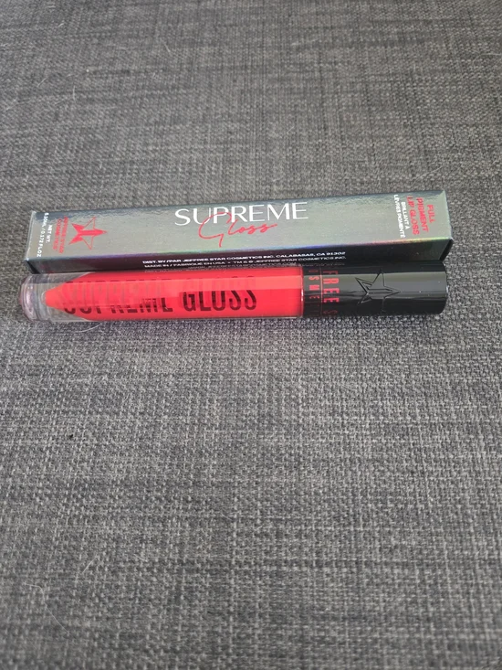 Jeffree Star Supreme Gloss Lip Gloss — Vibrant Red