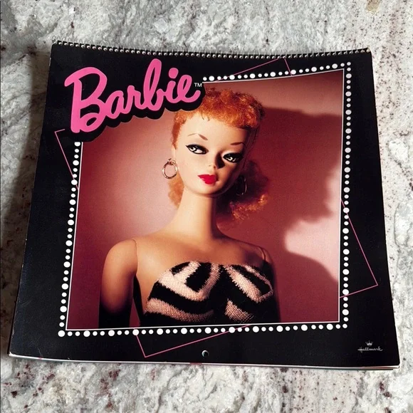 Vintage Hallmark 1995 Barbie Calendar