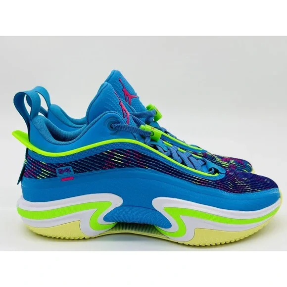 Size 9 - Jordan 36 Low PF x Luka Doncic Laser Blue DN4195-430 with complete box